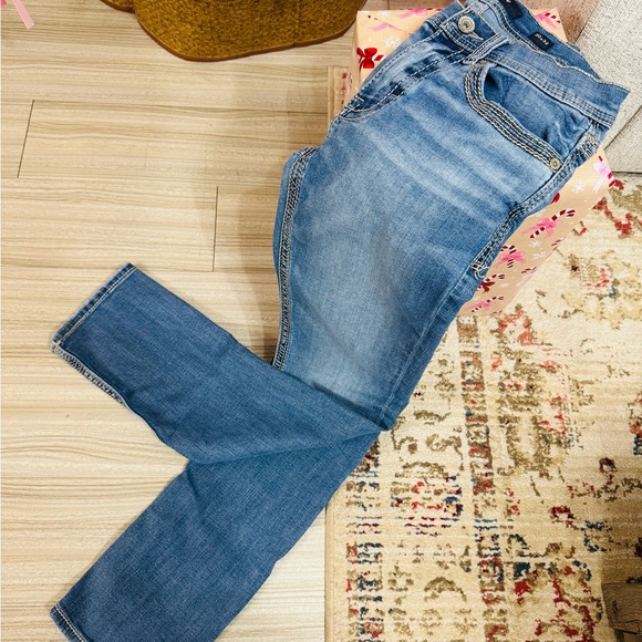 BKE Men's Skinny Jeans in Classic Blue
